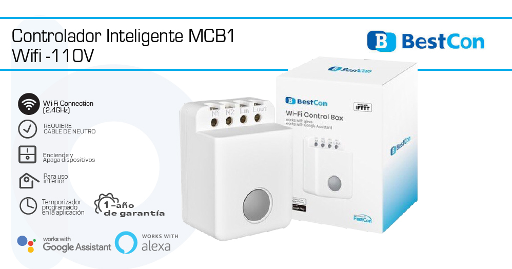 Controlador Inteligente MCB1 wifi BroadLink  110V 