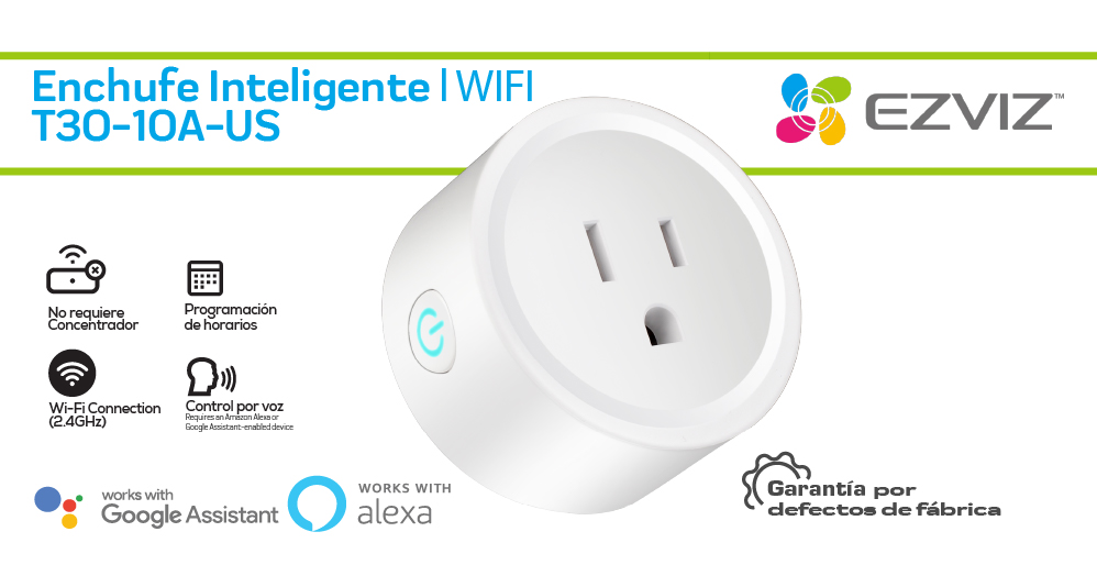 Enchufe Inteligente WiFi -  Alexa en Ecuador